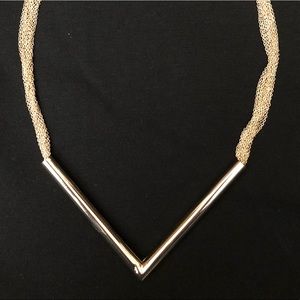 Jules Smith V-tube statement necklace